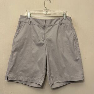 Loft light gray shorts The Riviera short Size 12 EUC